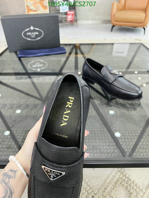 Prada-Men shoes Code: CS2707 $: 189USD