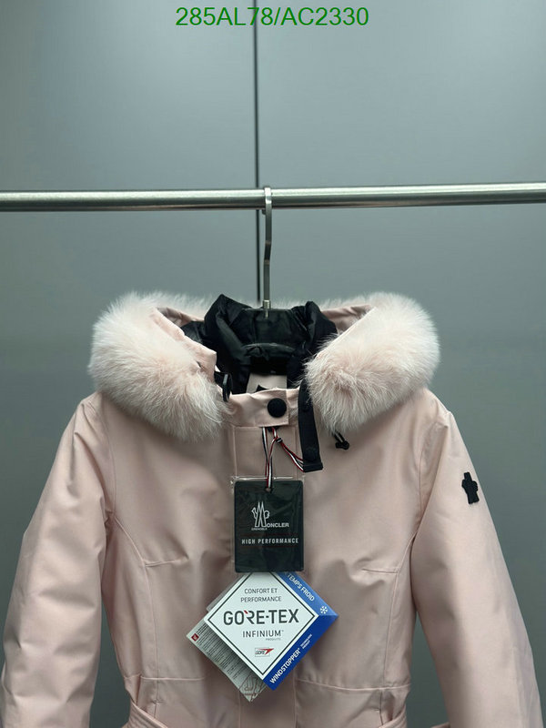 Moncler-Down jacket Women Code: AC2330 $: 285USD