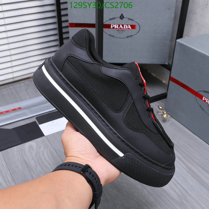 Prada-Men shoes Code: CS2706 $: 129USD