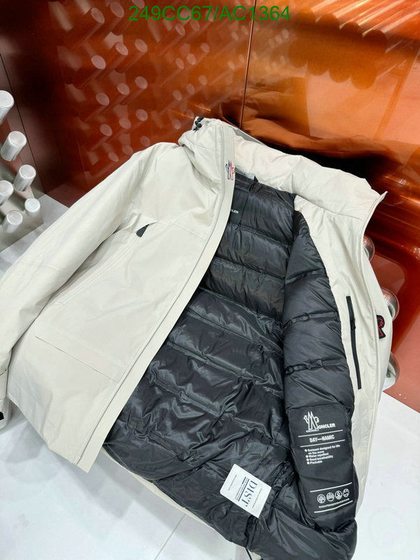 Moncler-Down jacket Men Code: AC1364 $: 249USD