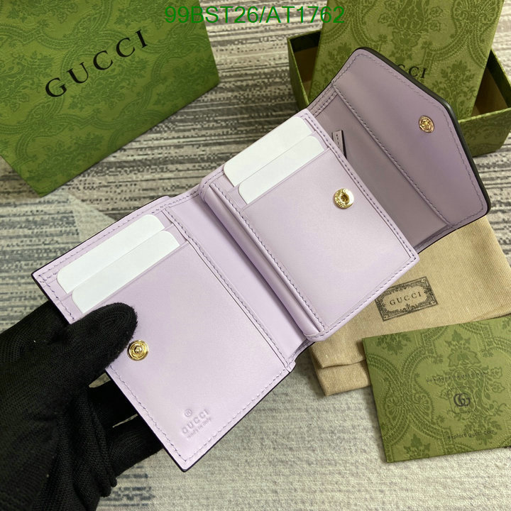 Gucci-Wallet Mirror Quality Code: AT1762 $: 99USD