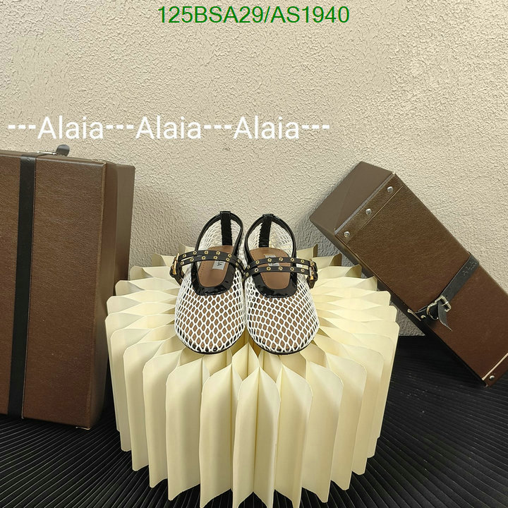 ALAIA-Women Shoes Code: AS1940 $: 125USD