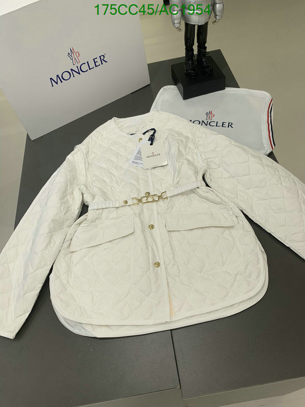 Moncler-Down jacket Women Code: AC1954 $: 175USD