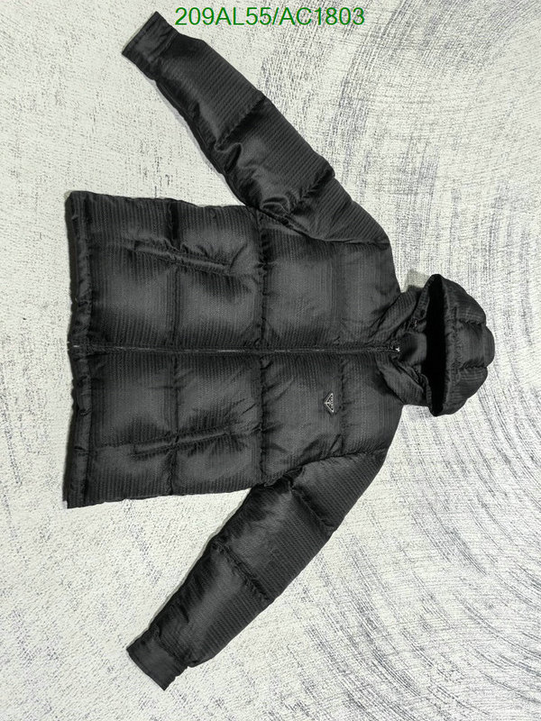 Prada-Down jacket Men Code: AC1803 $: 209USD