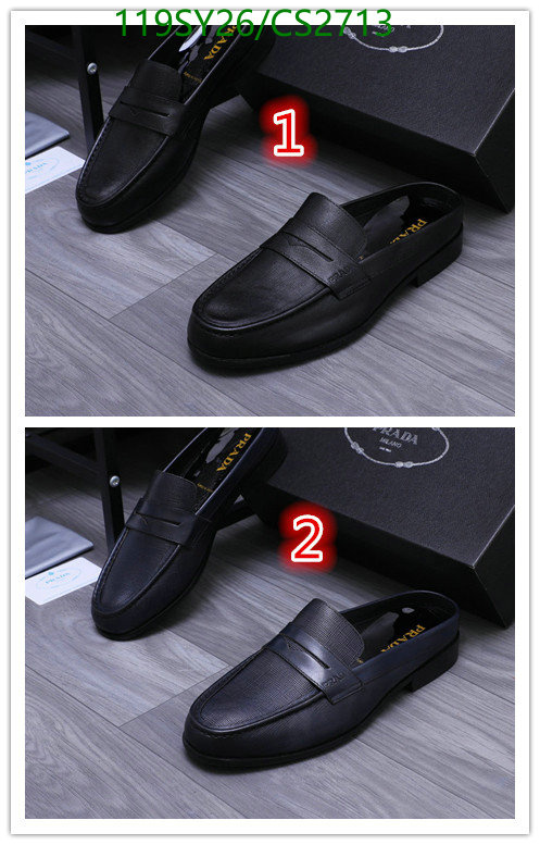 Prada-Men shoes Code: CS2713 $: 119USD