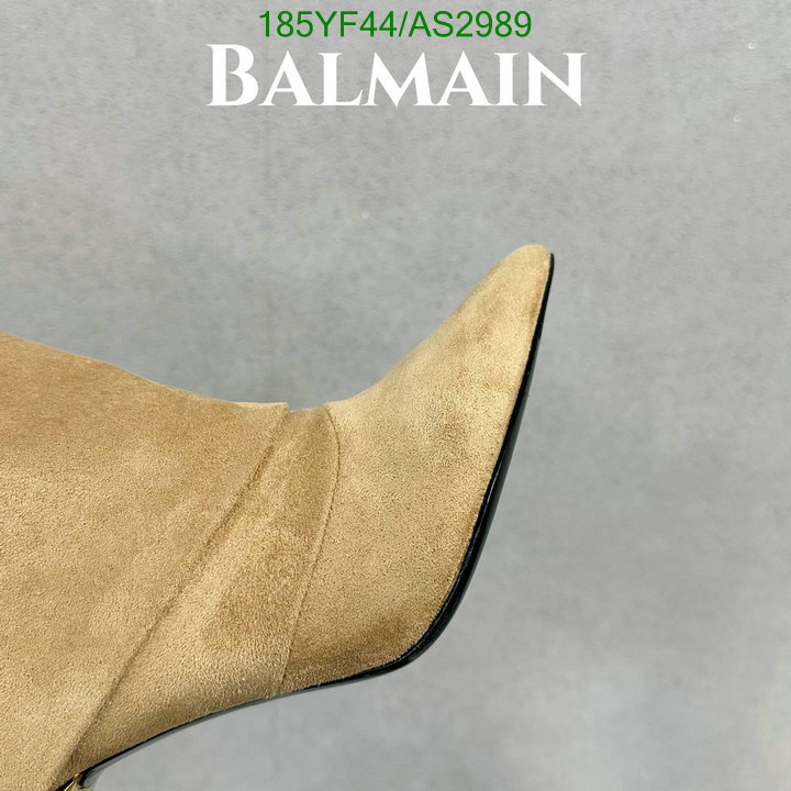 Balmain-Women Shoes Code: AS2989 $: 185USD