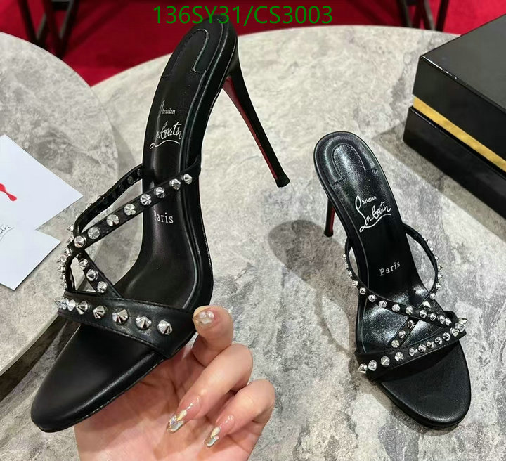 Christian Louboutin-Women Shoes Code: CS3003 $: 136USD