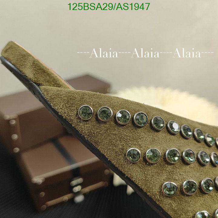 ALAIA-Women Shoes Code: AS1947 $: 125USD