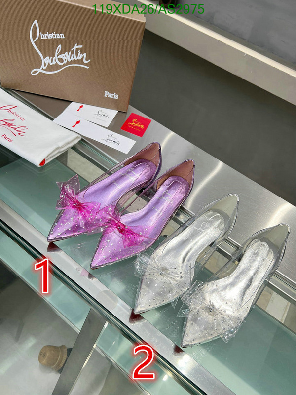 Christian Louboutin-Women Shoes Code: AS2975 $: 119USD