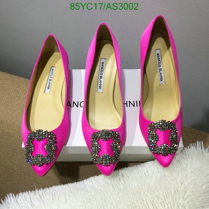 Manolo Blahnik-Women Shoes Code: AS3002 $: 85USD