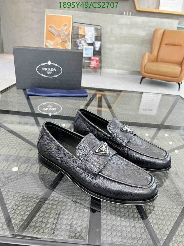 Prada-Men shoes Code: CS2707 $: 189USD