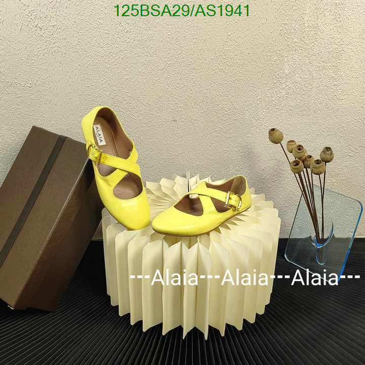 ALAIA-Women Shoes Code: AS1941 $: 125USD