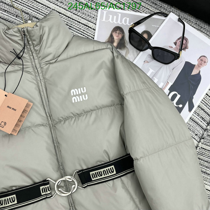 Miu Miu-Down jacket Women Code: AC1797 $: 245USD