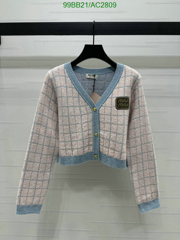 MIUMIU-Clothing Code: AC2809 $: 99USD