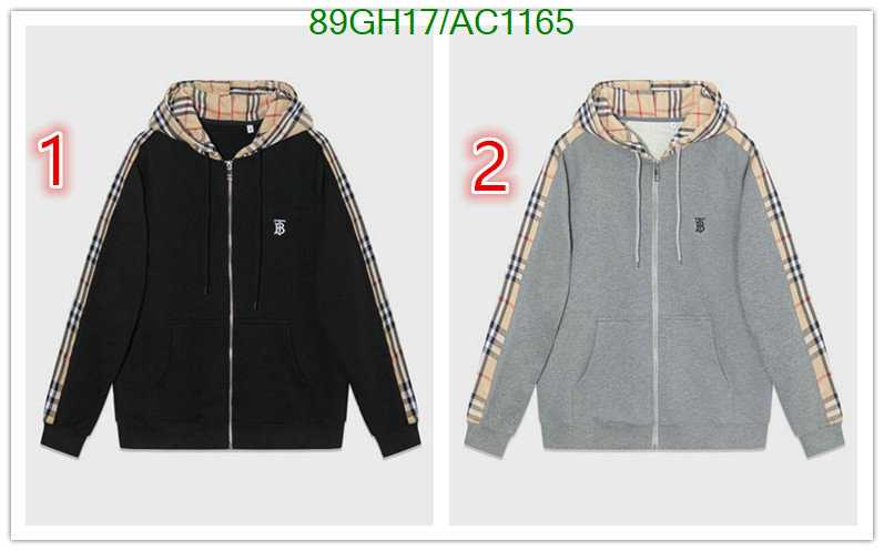 Burberry-Clothing Code: AC1165 $: 89USD