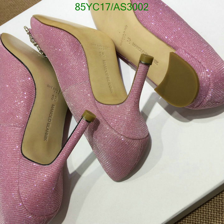 Manolo Blahnik-Women Shoes Code: AS3002 $: 85USD