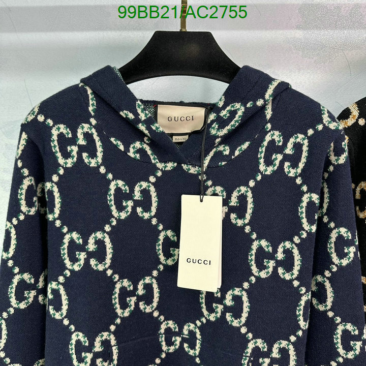 Gucci-Clothing Code: AC2755 $: 99USD