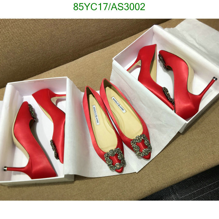 Manolo Blahnik-Women Shoes Code: AS3002 $: 85USD