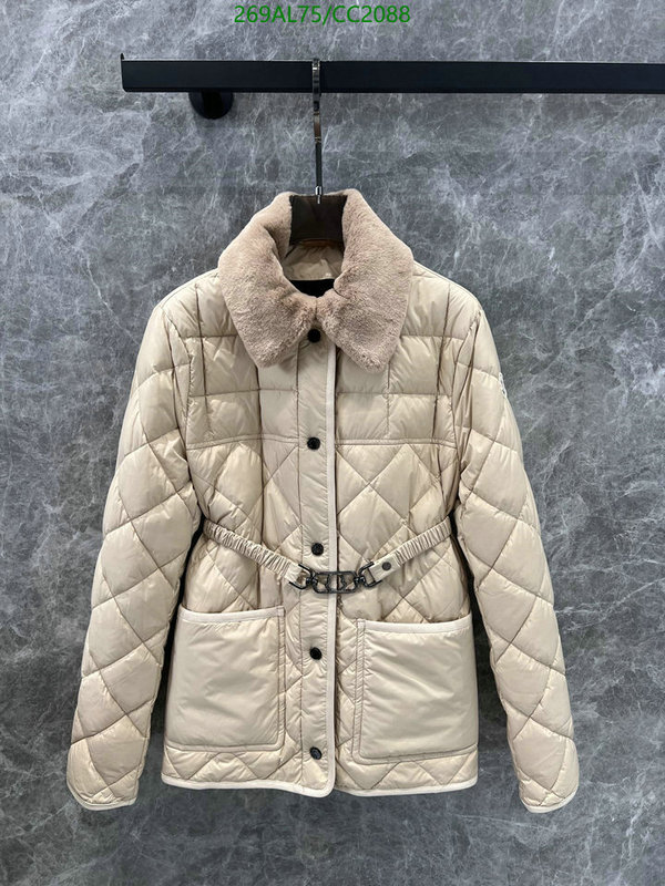 Moncler-Down jacket Women Code: CC2088 $: 269USD