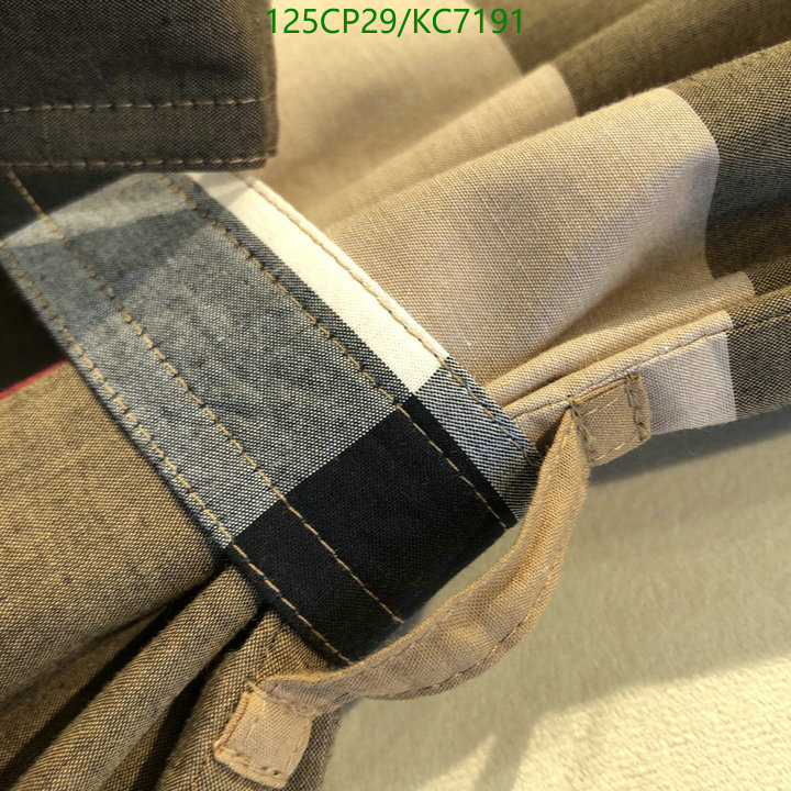 Burberry-Clothing Code: KC7191 $: 125USD