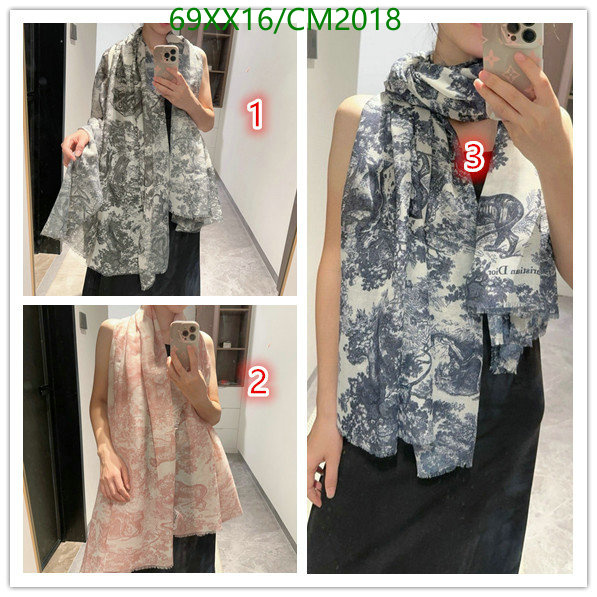 Dior-Scarf Code: CM2018 $: 69USD