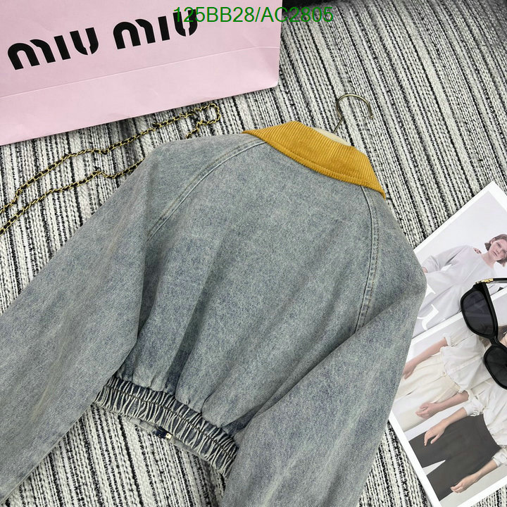 MIUMIU-Clothing Code: AC2805 $: 125USD