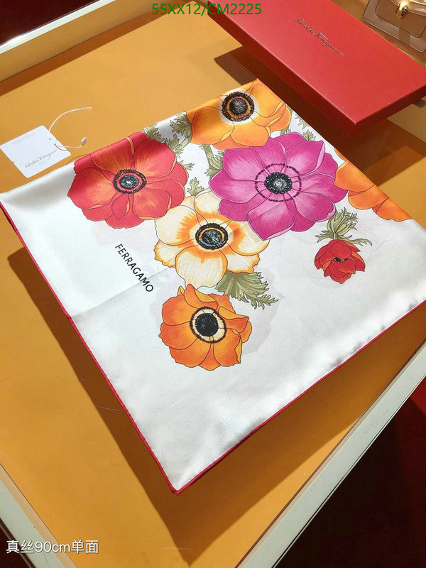 Ferragamo-Scarf Code: CM2225 $: 55USD