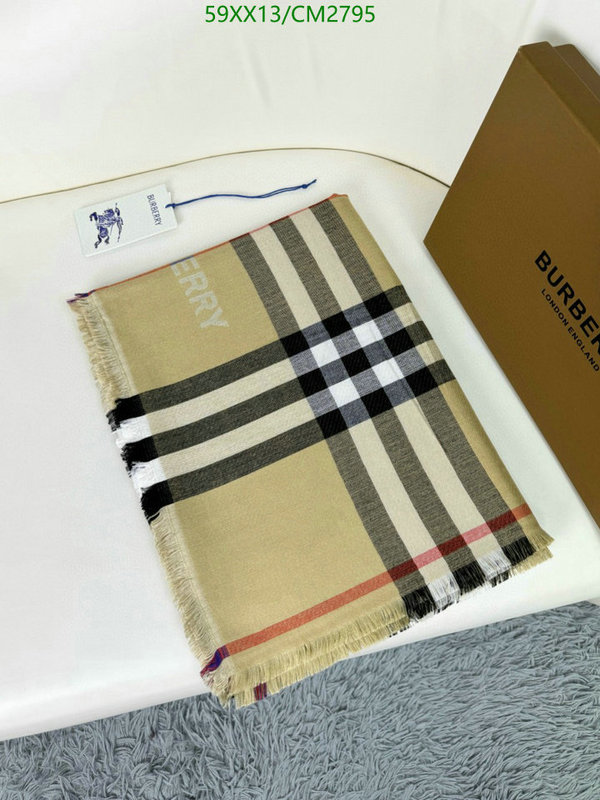 Burberry-Scarf Code: CM2795 $: 59USD