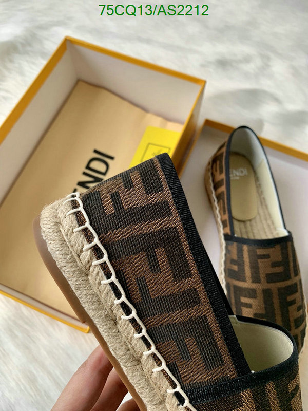 Fendi-Women Shoes Code: AS2212 $: 75USD