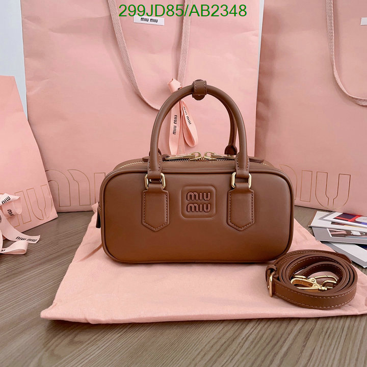 Miu Miu-Bag-Mirror Quality Code: AB2348 $: 299USD