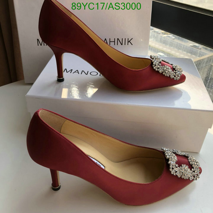 Manolo Blahnik-Women Shoes Code: AS3000 $: 89USD