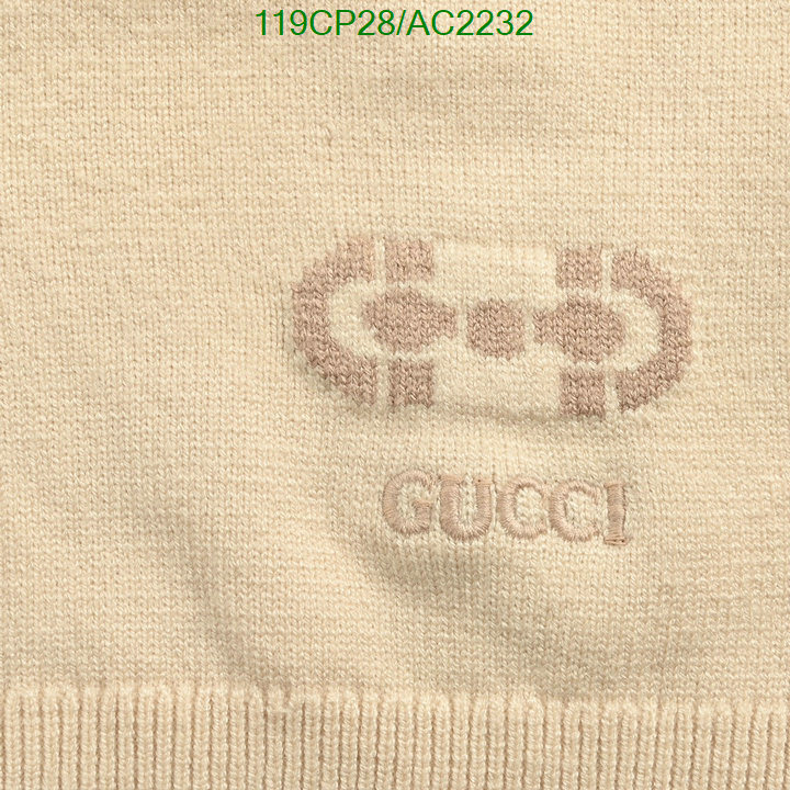 Gucci-Clothing Code: AC2232 $: 119USD