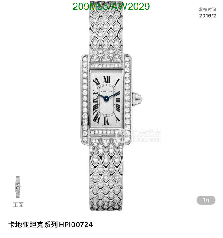 Cartier-Watch-Mirror Quality Code: AW2029 $: 209USD