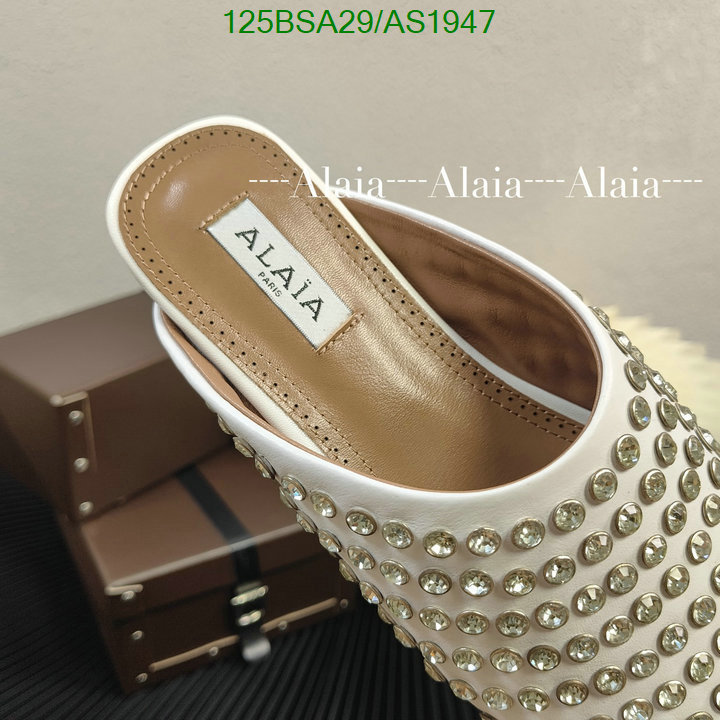 ALAIA-Women Shoes Code: AS1947 $: 125USD