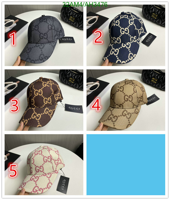 Gucci-Cap(Hat) Code: AH3476 $: 32USD