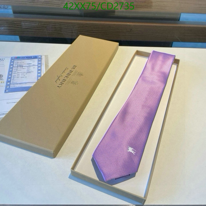 Burberry-Ties Code: CD2735 $: 42USD