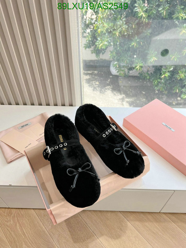 Miu Miu-Women Shoes Code: AS2549 $: 89USD