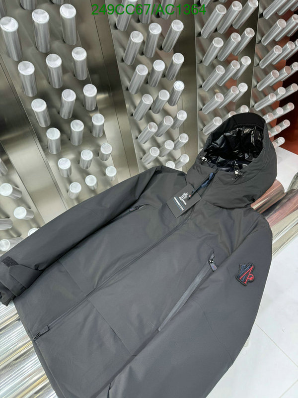 Moncler-Down jacket Men Code: AC1364 $: 249USD