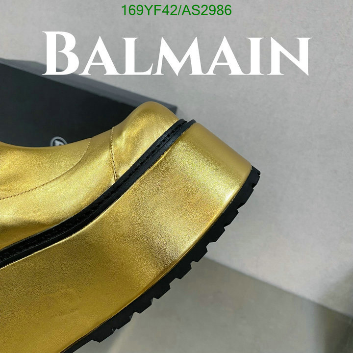 Balmain-Women Shoes Code: AS2986 $: 169USD