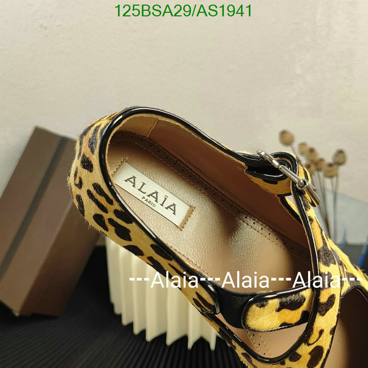 ALAIA-Women Shoes Code: AS1941 $: 125USD