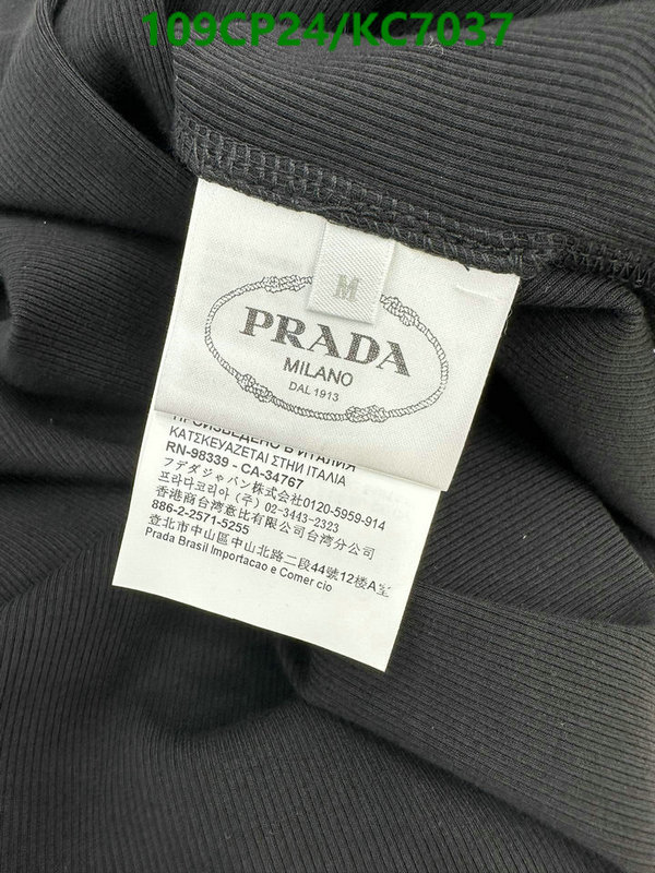 Prada-Clothing Code: KC7037 $: 109USD