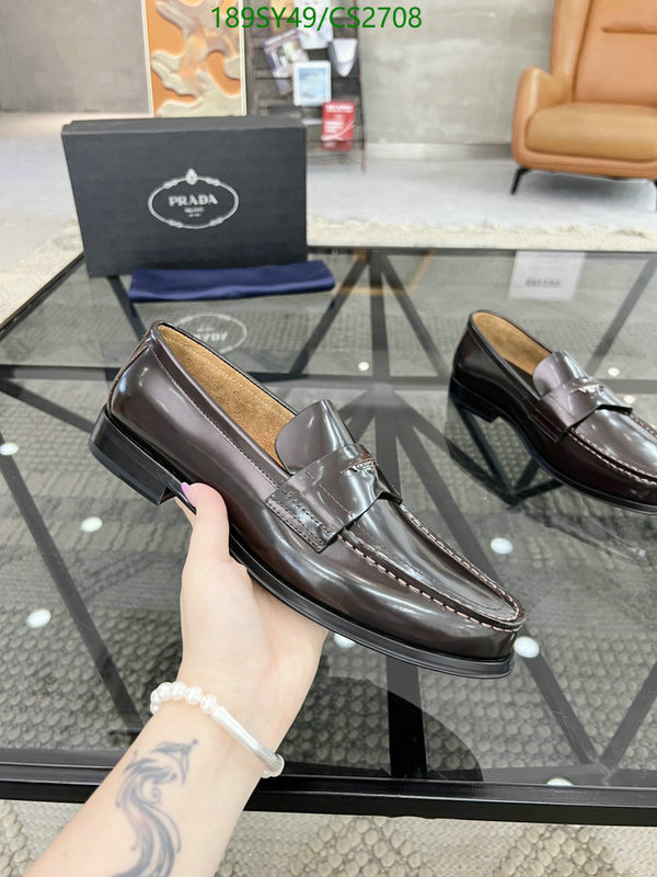 Prada-Men shoes Code: CS2708 $: 189USD