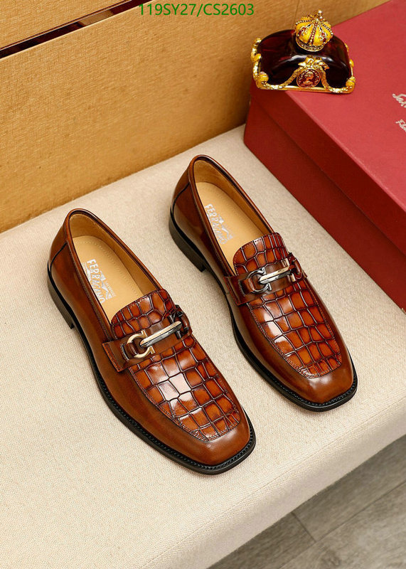 Ferragamo-Men shoes Code: CS2603 $: 119USD