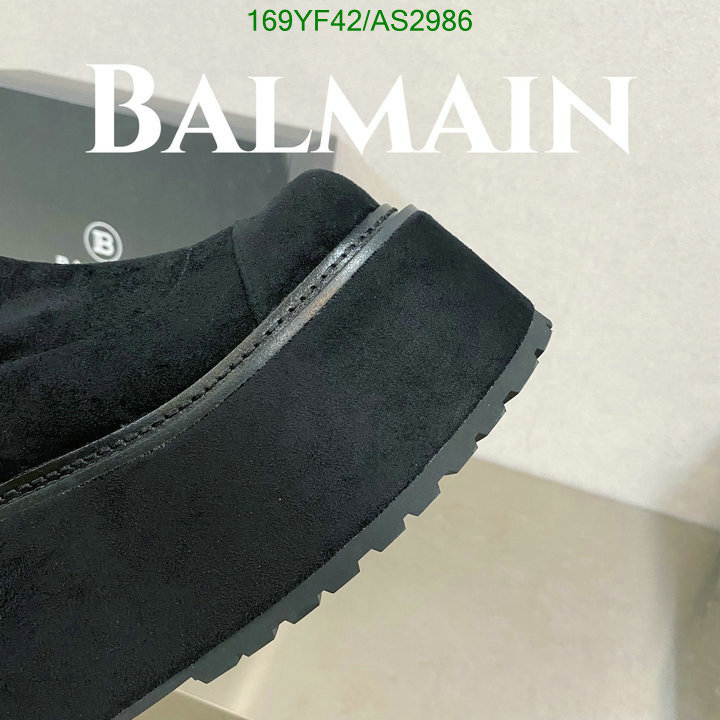 Balmain-Women Shoes Code: AS2986 $: 169USD