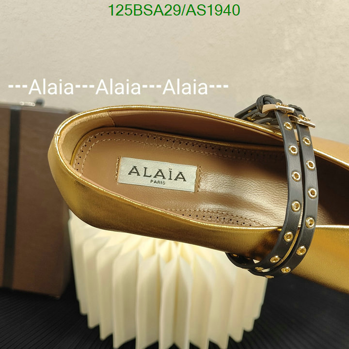 ALAIA-Women Shoes Code: AS1940 $: 125USD