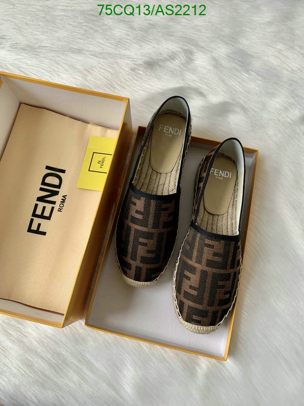 Fendi-Women Shoes Code: AS2212 $: 75USD