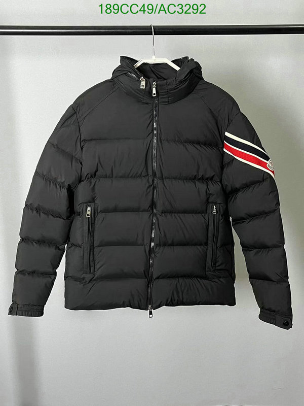 Moncler-Down jacket Men Code: AC3292 $: 189USD