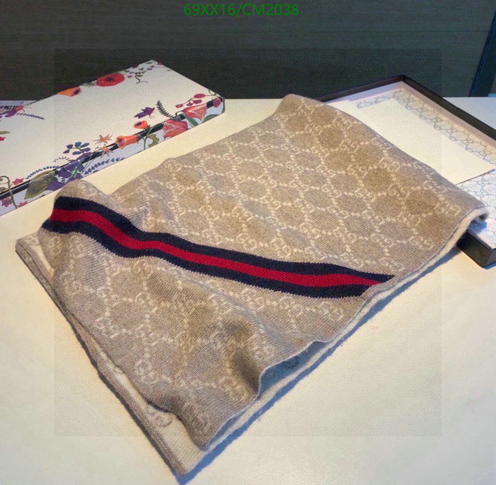 Gucci-Scarf Code: CM2038 $: 69USD