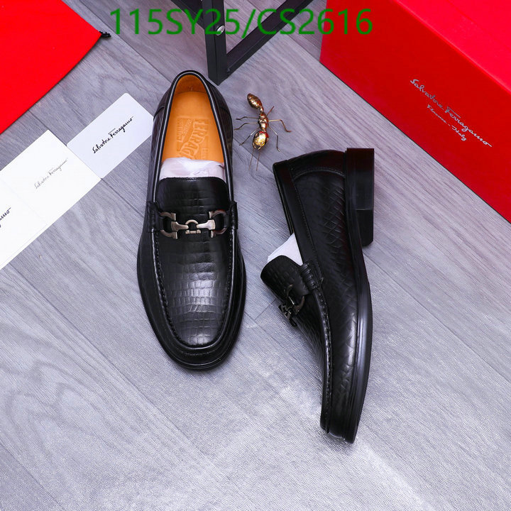 Ferragamo-Men shoes Code: CS2616 $: 115USD