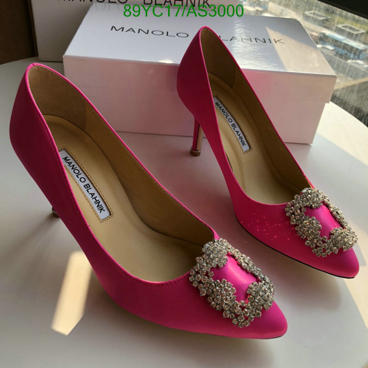 Manolo Blahnik-Women Shoes Code: AS3000 $: 89USD